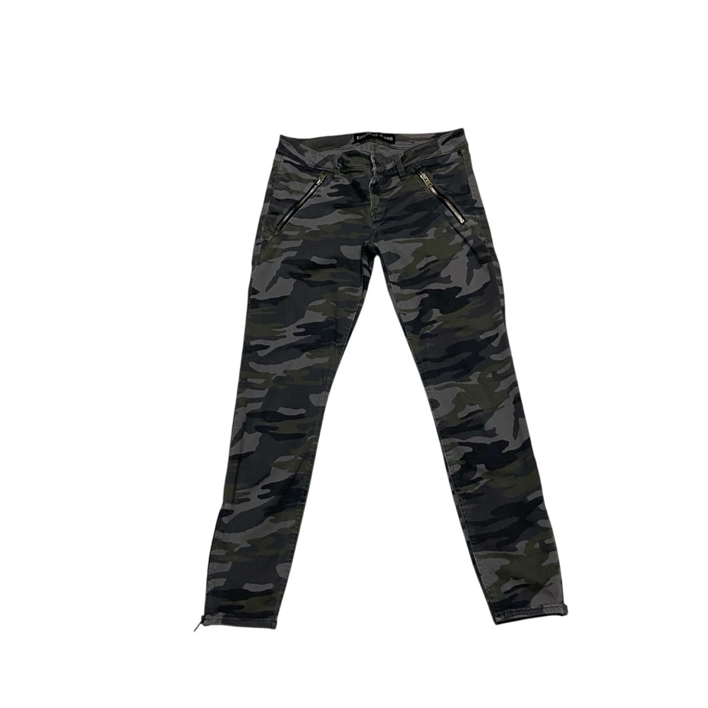Express Low Rise Ankle Jeans Stella Camo Ankle Jeans Leggings Green